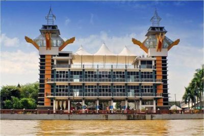 Menara Pandang Banjarmasin Tempat Wisata Banjarmasin
