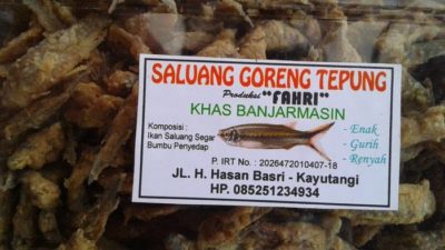 Ikan Saluang Goreng Oleh-Oleh Khas Banjarmasin