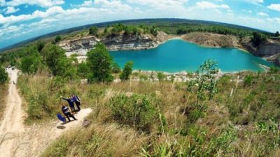 Danau Biru Pengaron Tempat Hunting di Banjarmasin